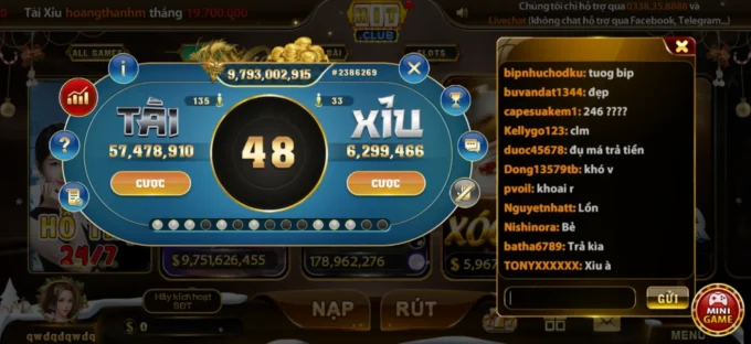 Hướng Dẫn Chơi Tài Xỉu HitClub Đơn Giản